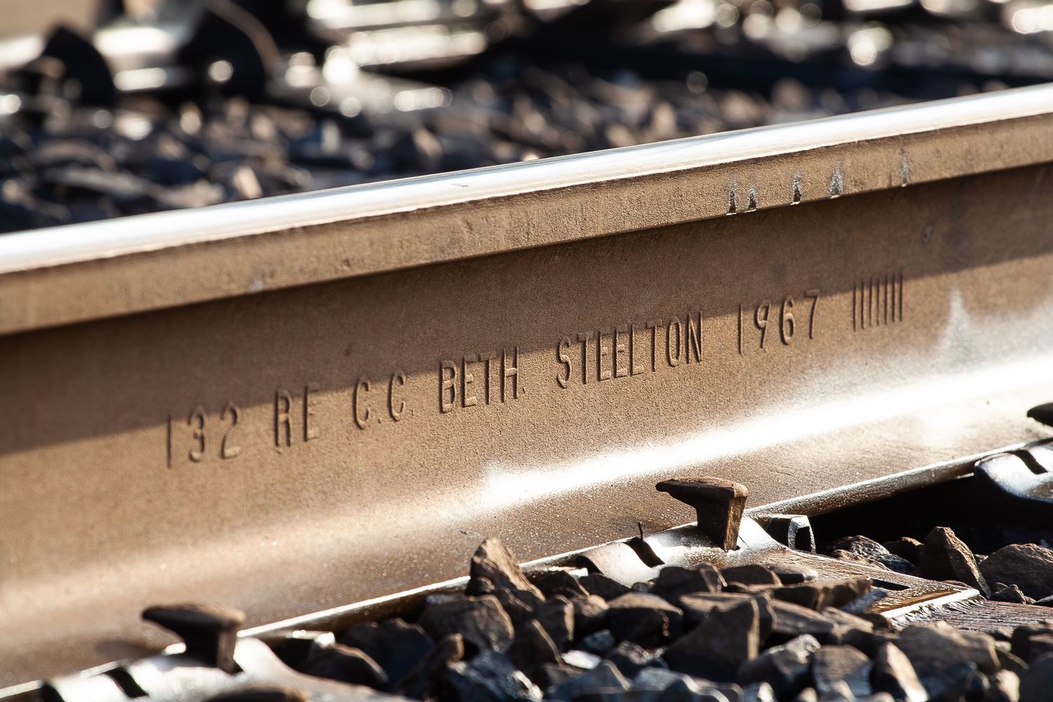 Railroad photograph from Chili, New York.